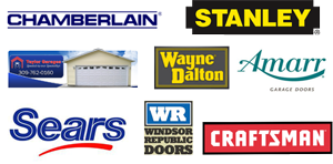 Major Brand Garage Door Manufacturer's Logos